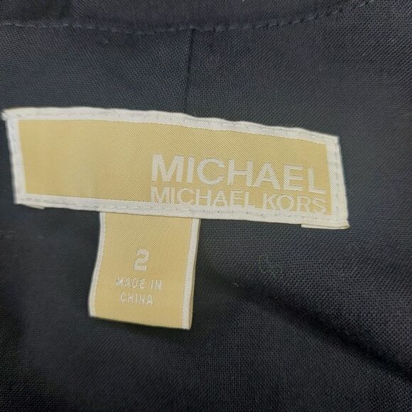 Michael Kors Black Wrap Dress - Picture 10 of 12